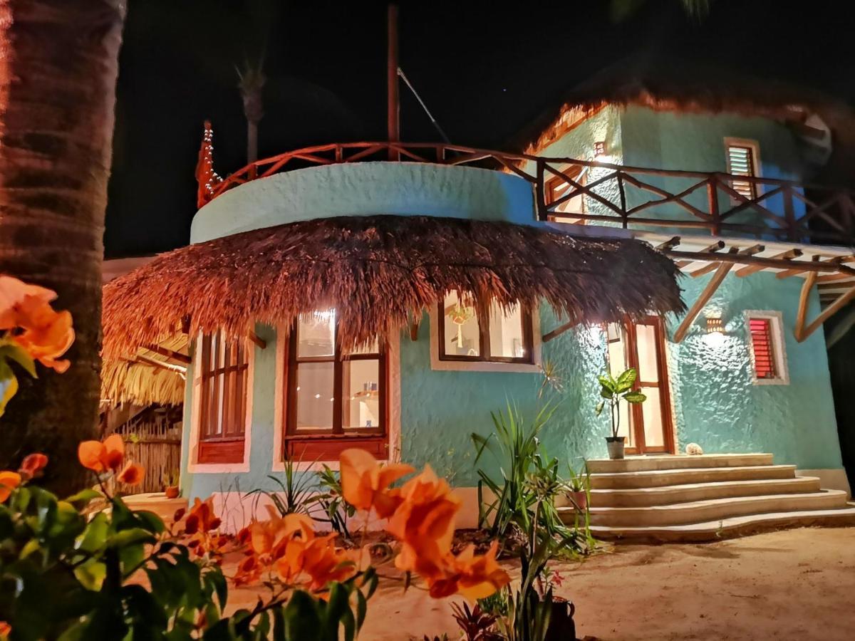 Casa Cacahuate Holbox-Casa Entera Con Jardin-Whole House With Garden别墅 外观 照片
